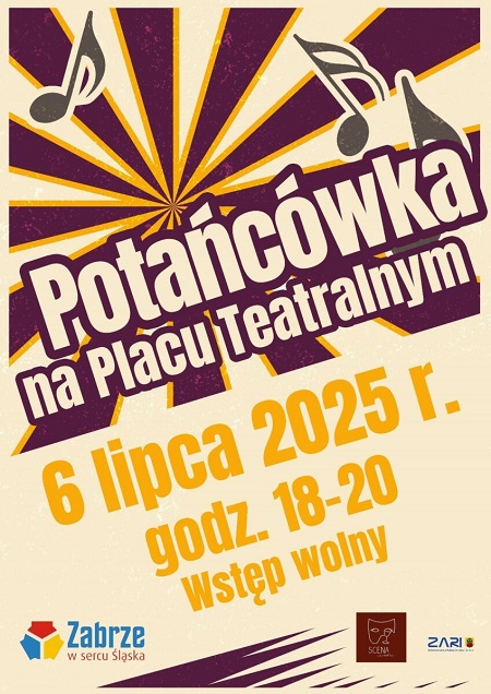 Letnia potańcówka w Zabrzu. Plac Teatralny zaprasza do tańca!