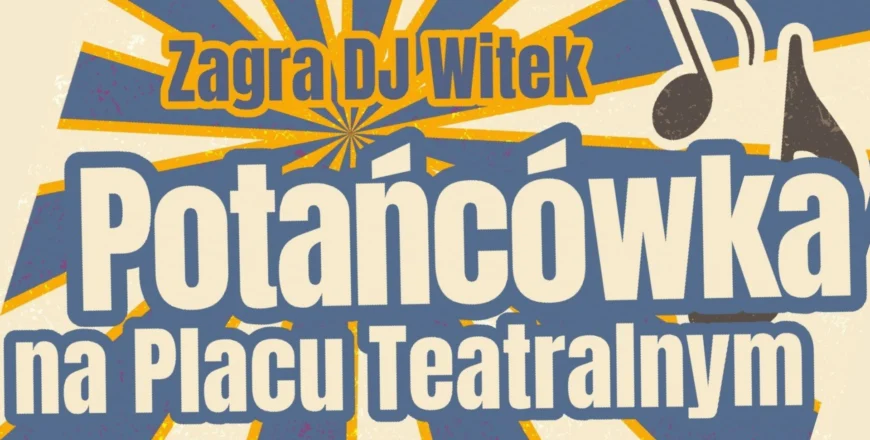 Letnia potańcówka na Placu Teatralnym w Zabrzu. Zatańcz w rytm wakacyjnych hitów