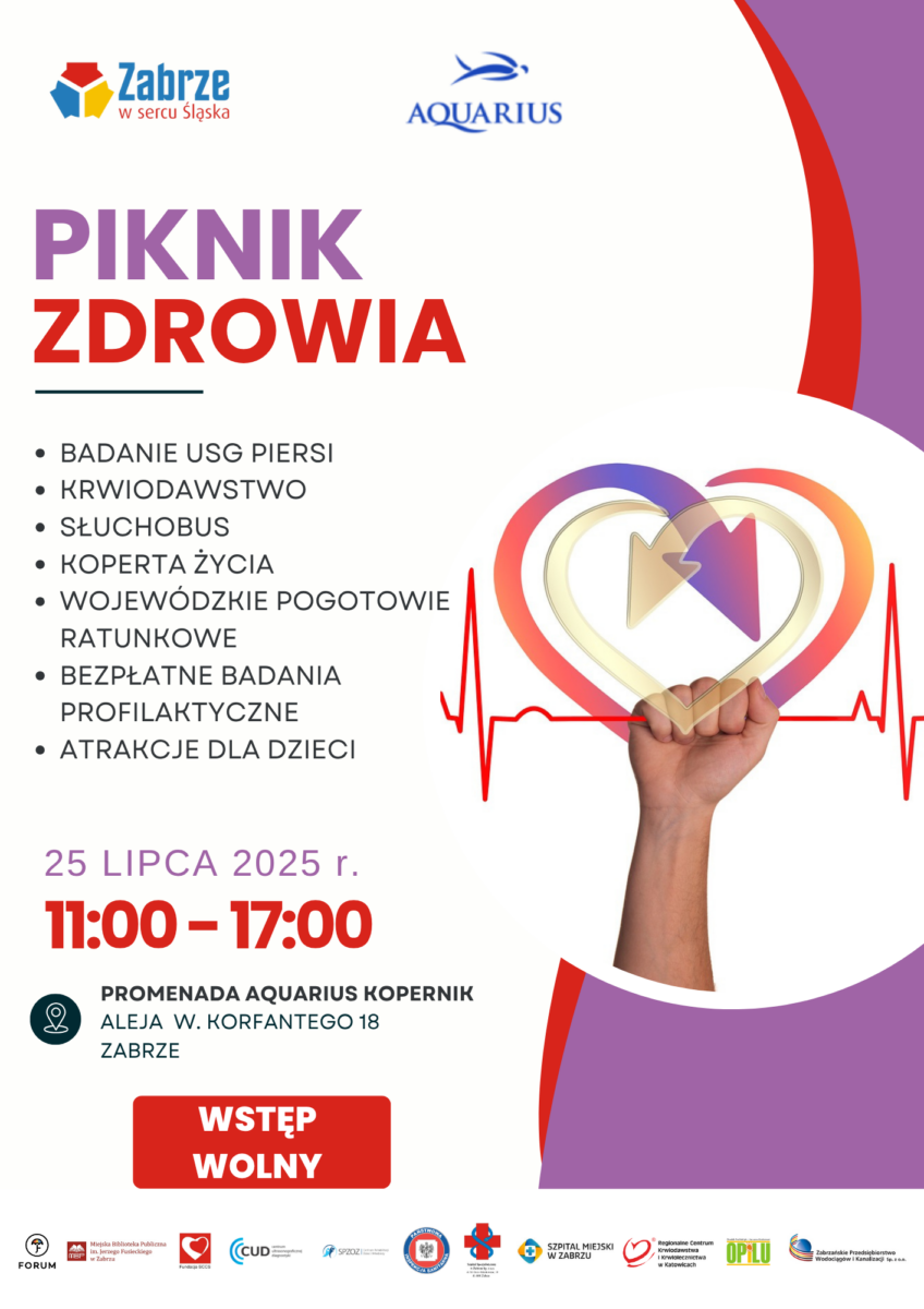 Piknik Zdrowia w Zabrzu – Sprawdź, co Cię czeka 25 lipca!