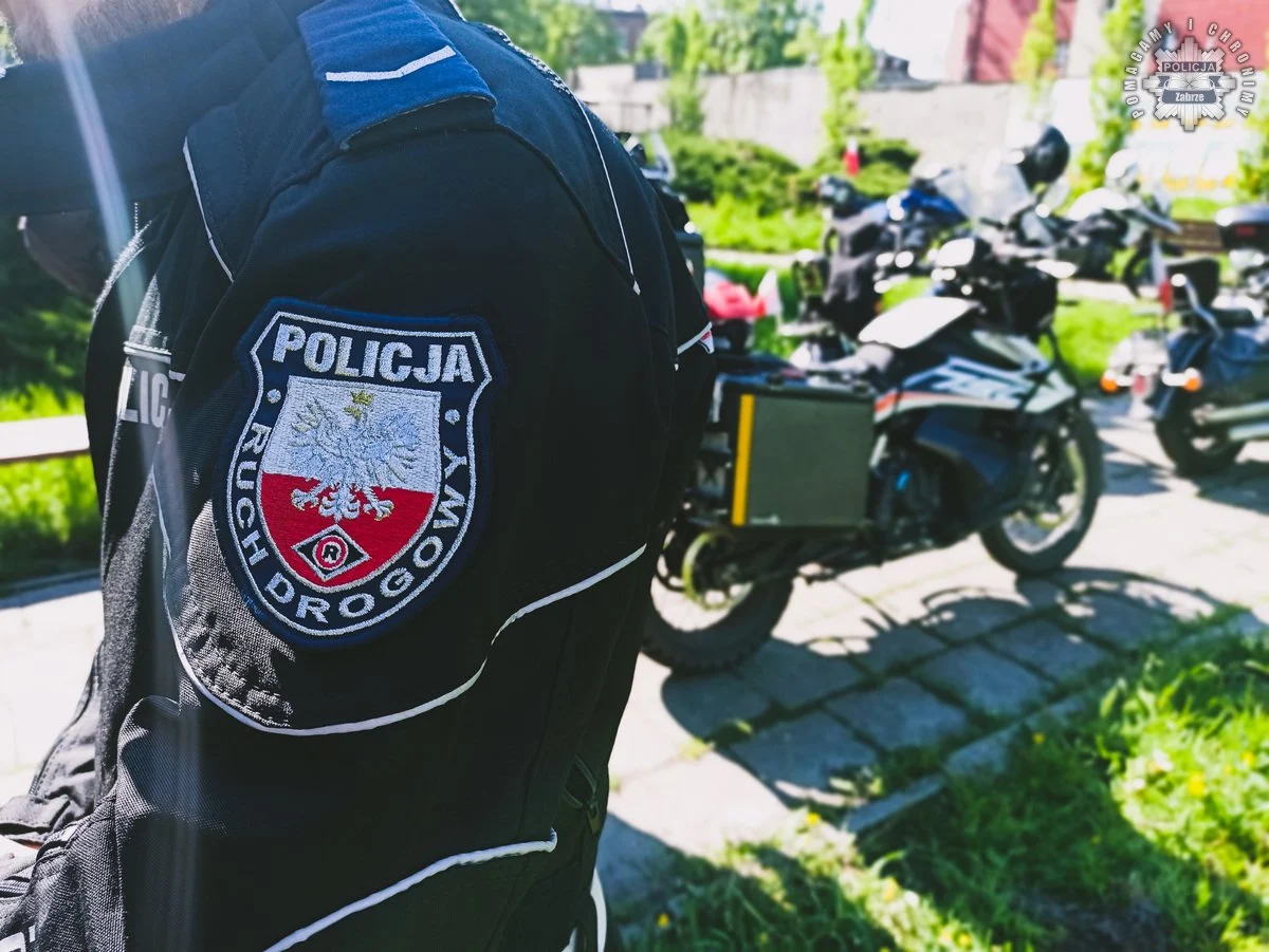 Kierowca dostawczaka nie ustąpił pierwszeństwa motocykliście – apel policji
