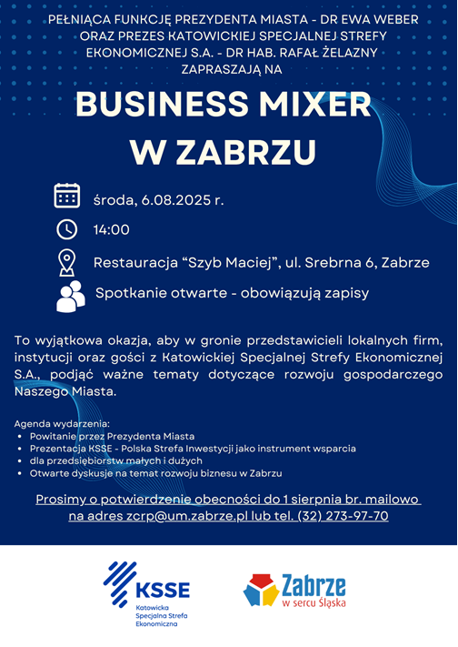 Zabrze zachęca do inwestowania – nawet 70% ulgi podatkowej dzięki PSI