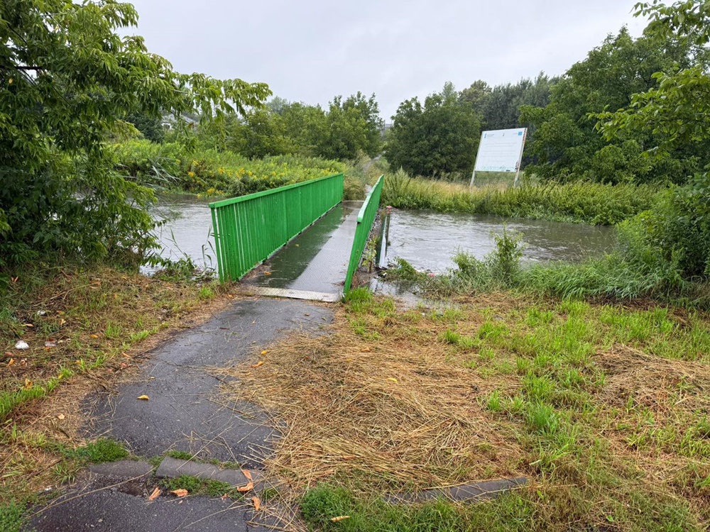 Intensywne opady deszczu w Zabrzu: Sytuacja na bieżąco monitorowana