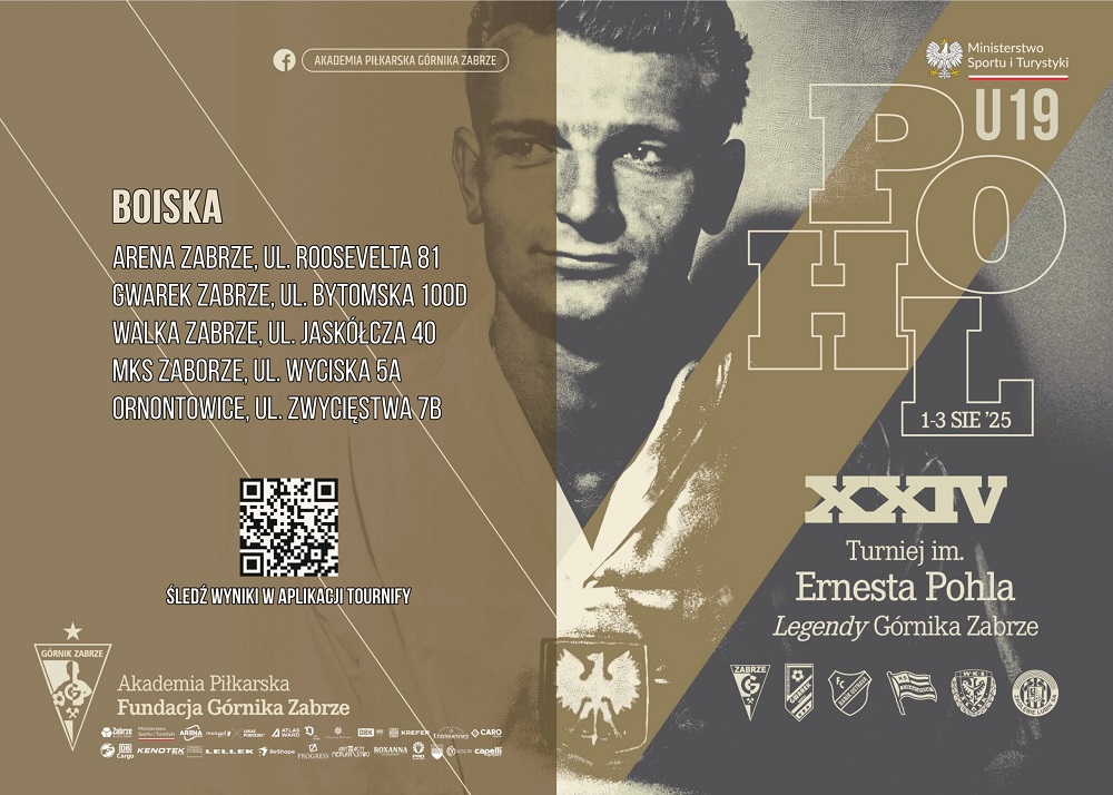 Piłkarskie emocje w Zabrzu – przed nami XXIV edycja Turnieju im. Ernesta Pohla