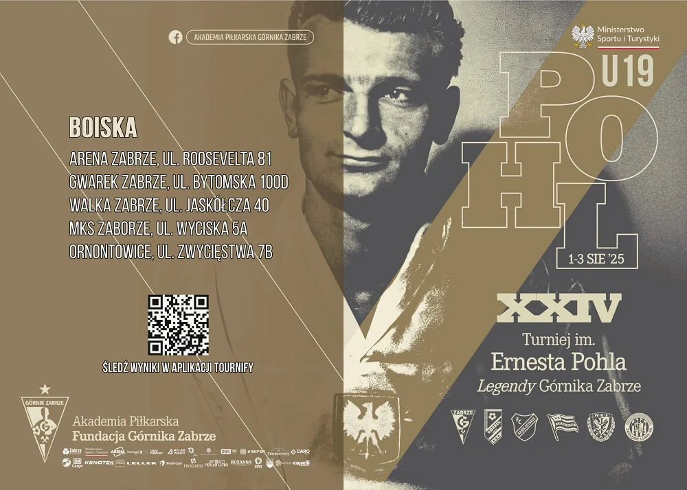 Piłkarskie emocje w Zabrzu – przed nami XXIV edycja Turnieju im. Ernesta Pohla