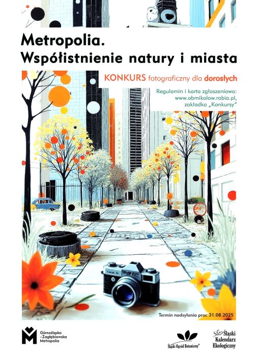Konkurs fotograficzny dla dorosłych. Pokaż naturę w mieście i wygraj nagrody!