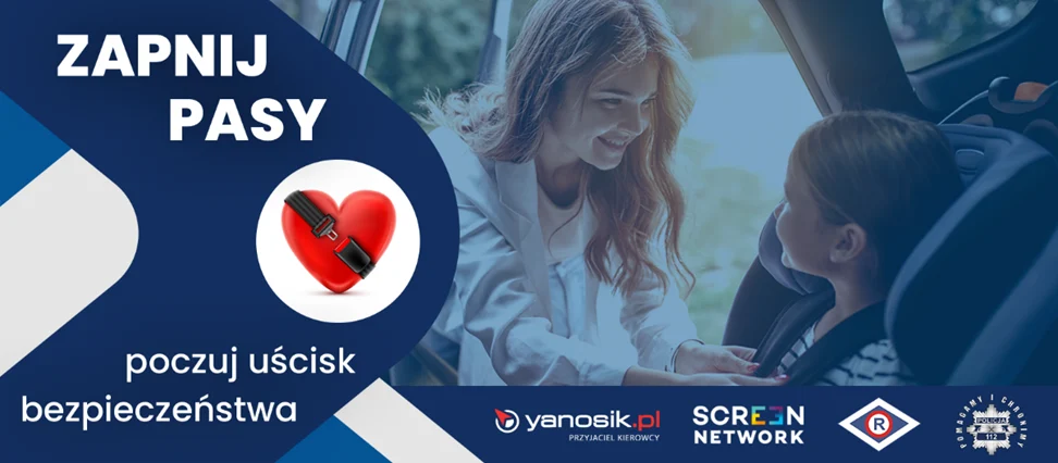 Bez pasów nie ruszaj! Nowa akcja drogowa na wakacje z Yanosikiem i policją