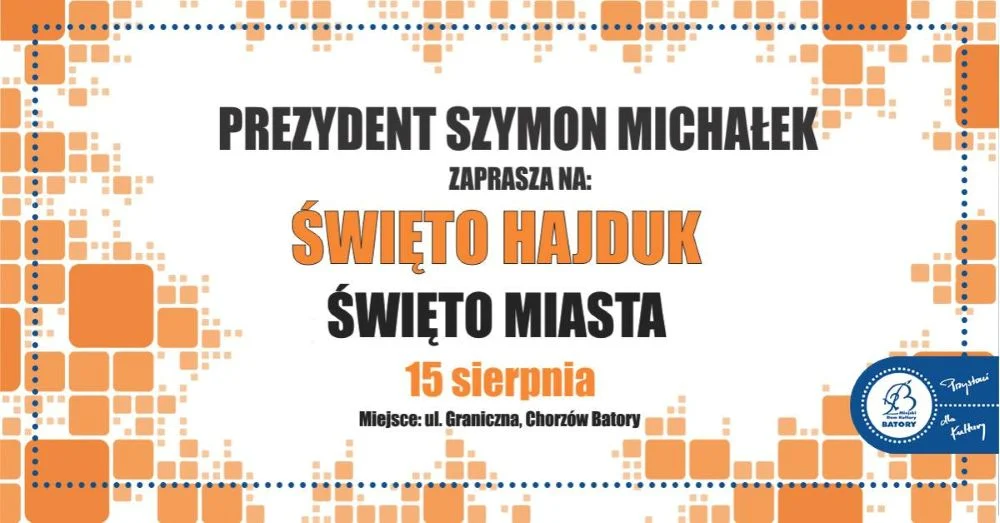 Święto Hajduk powraca do Chorzowa! Już 15 sierpnia odbędzie się Święto Miasta! 