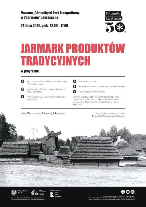 Jarmark Produktów Tradycyjnych w chorzowskim skansenie – już 27 lipca!