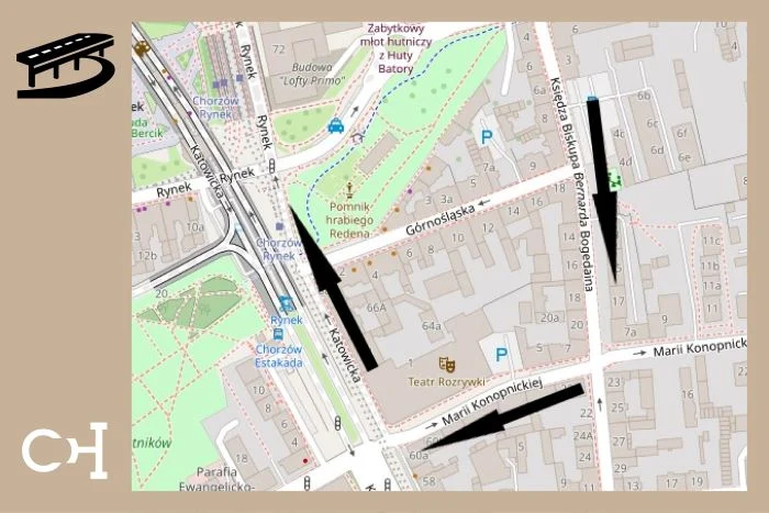 Nowa organizacja ruchu przy Katowickiej i Dąbrowskiego – sprawdź, co się zmieni
