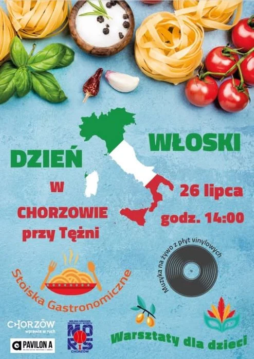 Włoski klimat w sercu Chorzowa! Dzień Włoski przy tężni już w najbliższą sobotę
