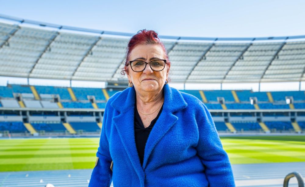 Pani Renia „Niebieska Mama” potrzebuje wsparcia. Kibice Ruchu zmobilizowani