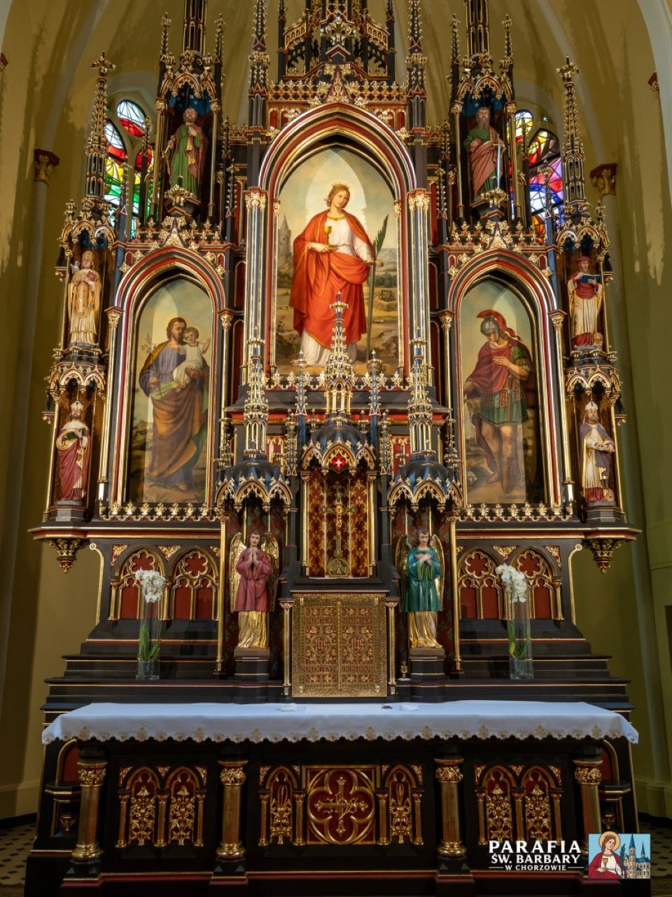 Zakończono prace konserwatorskie w kościele św. Barbary w Chorzowie