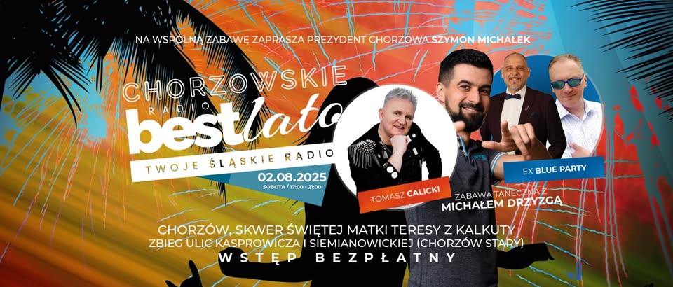 BestLato w Chorzowie: taneczna sobota z Radiem BEST już 2 sierpnia!