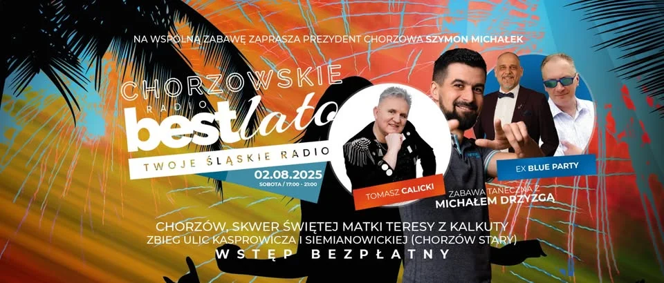 BestLato w Chorzowie: taneczna sobota z Radiem BEST już 2 sierpnia!