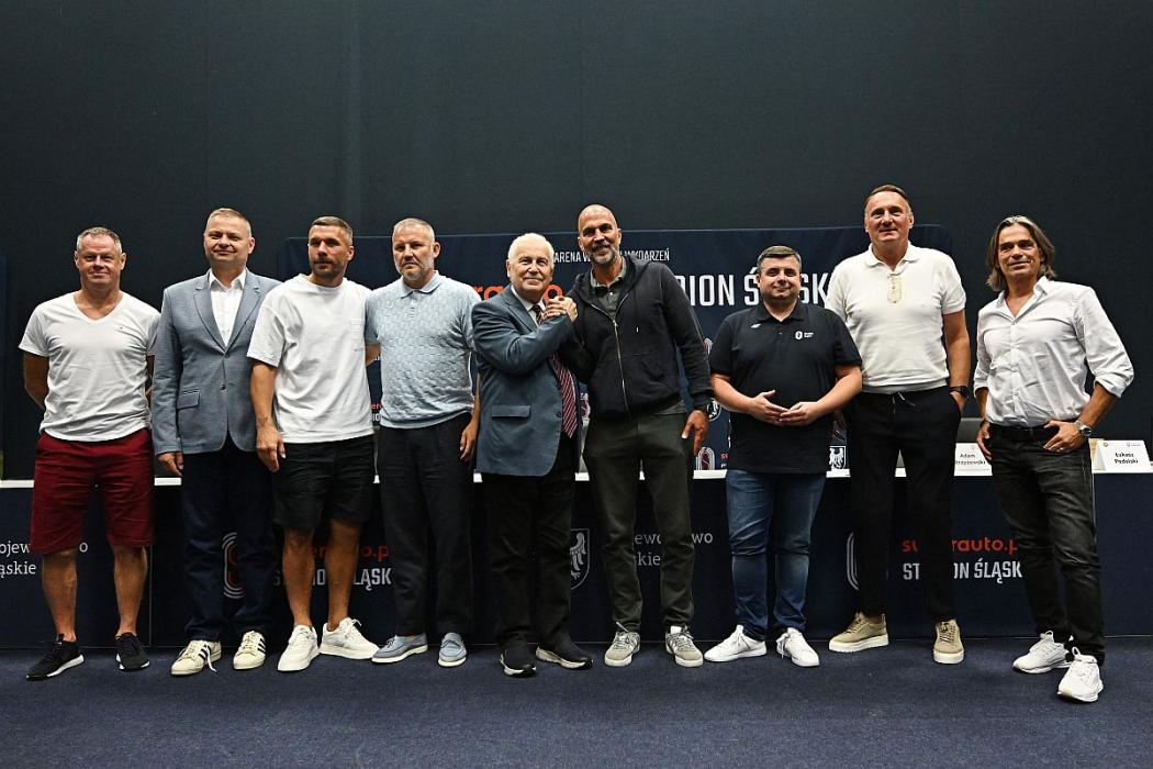 40 piłkarskich legend w meczu na Superauto.pl Stadionie Śląskim