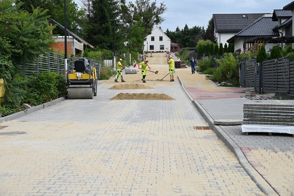 Ulica Pluty - postęp prac 12