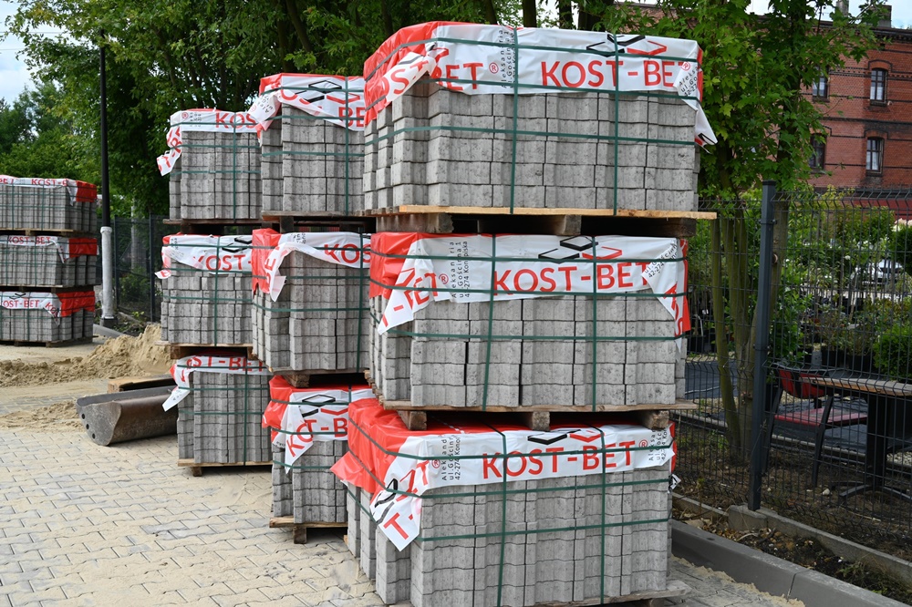 Ulica Pluty - postęp prac 13