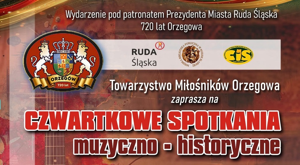 Przed nami Czwartkowe Spotkanie Muzyczno-Historyczne w Orzegowie