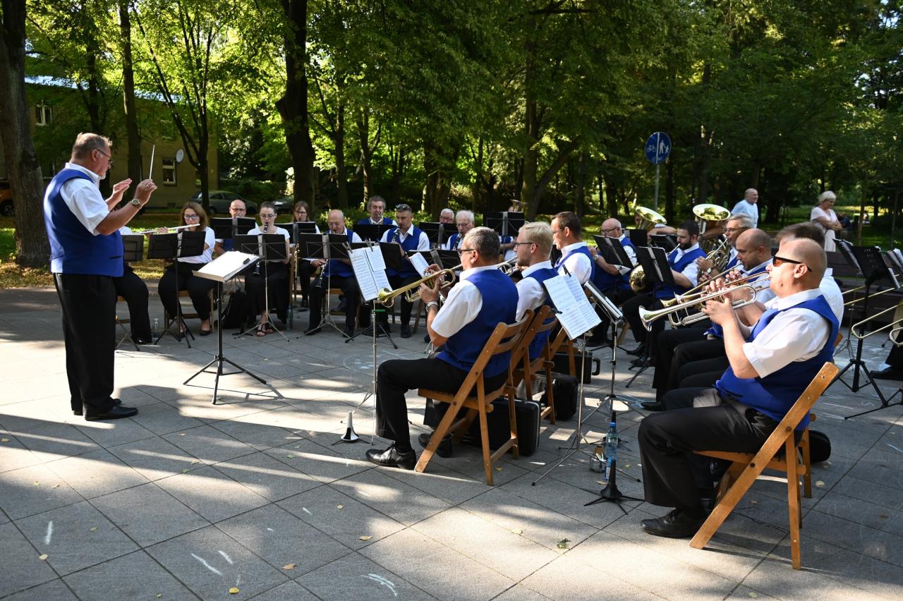 Ostatni koncert promenadowy z Orkiestrą KWK Pokój 1