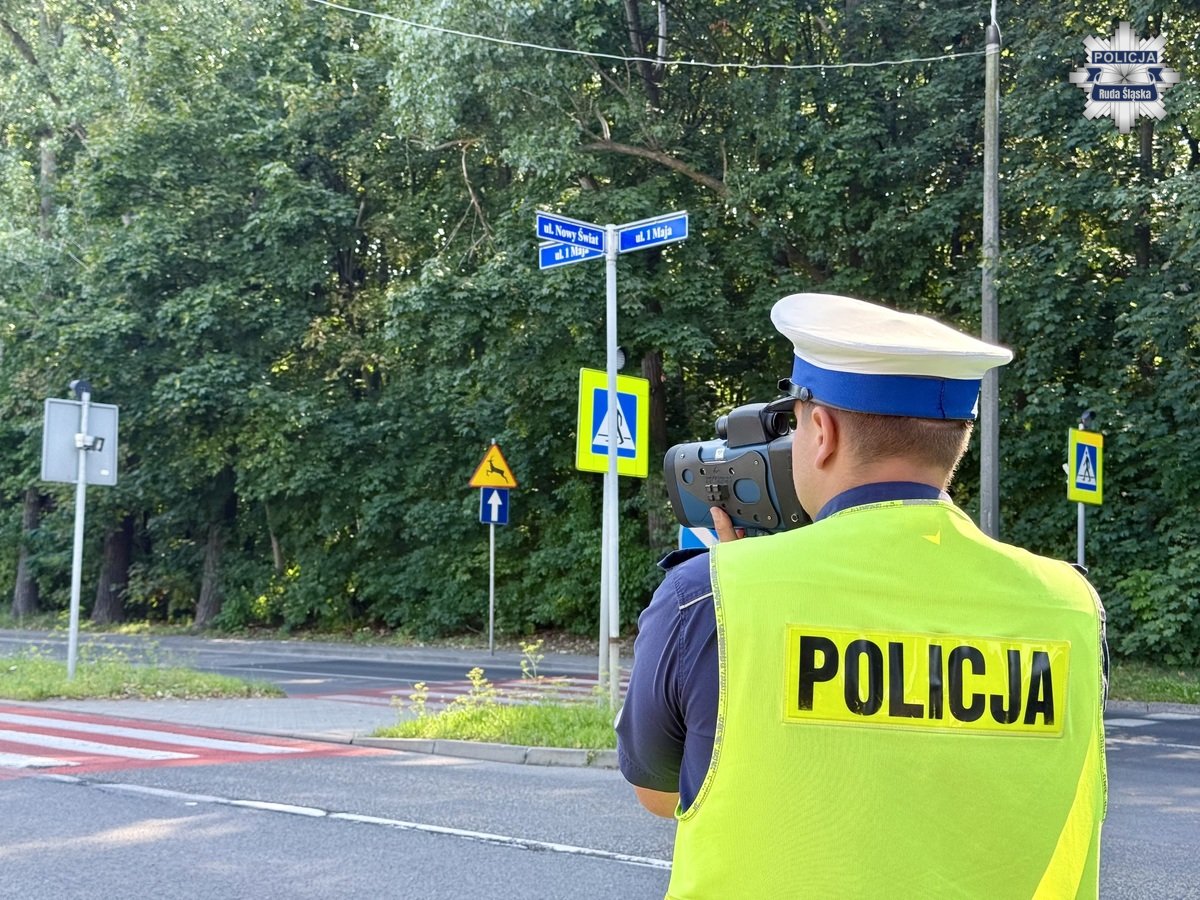 Ponad 100 wykroczeń w jeden dzień – akcja „Prędkość” w Rudzie Śląskiej