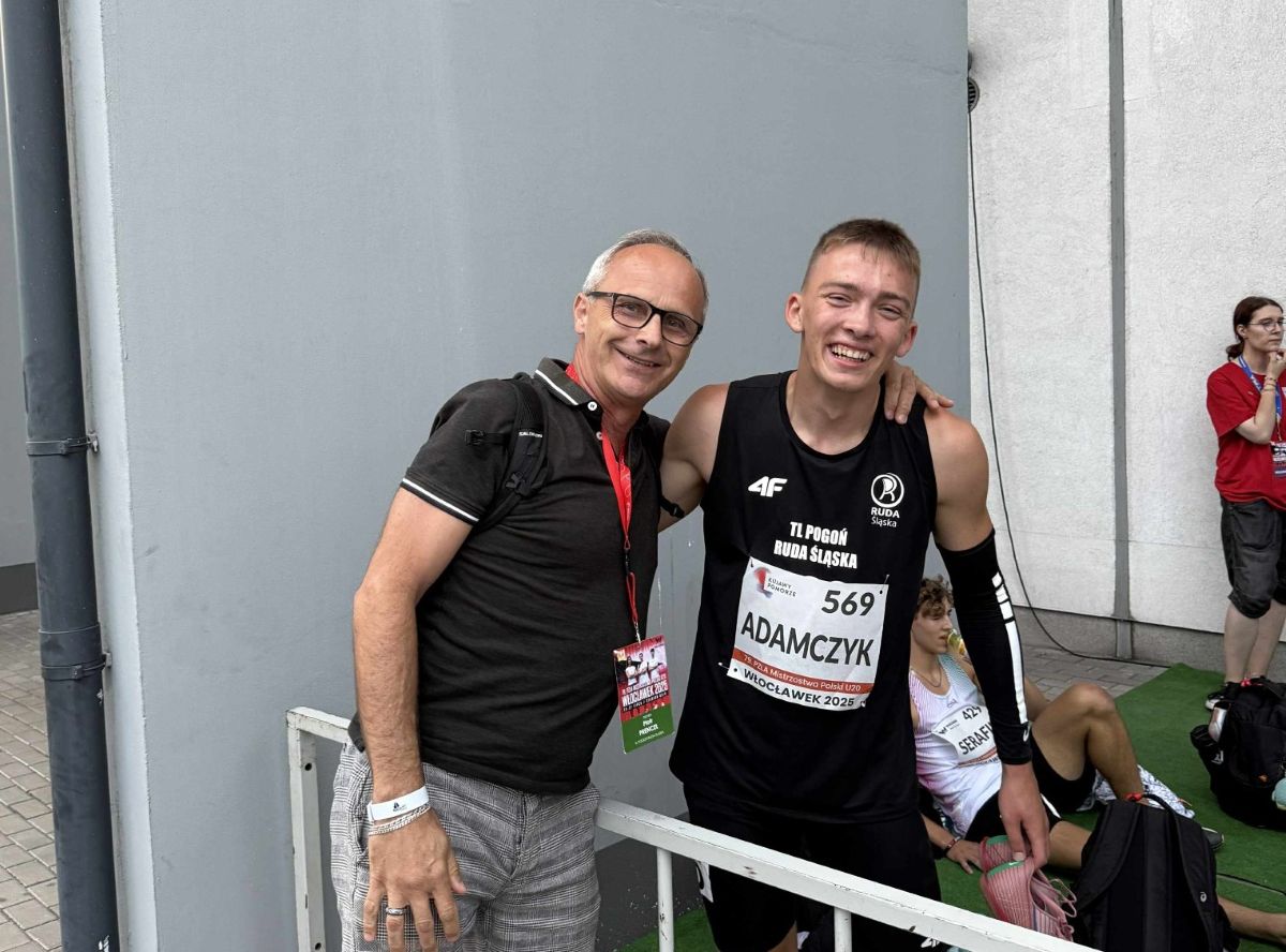 Bartłomiej Adamczyk z TL Pogoń Ruda Śląska pobiegł w Diamentowej Lidze!