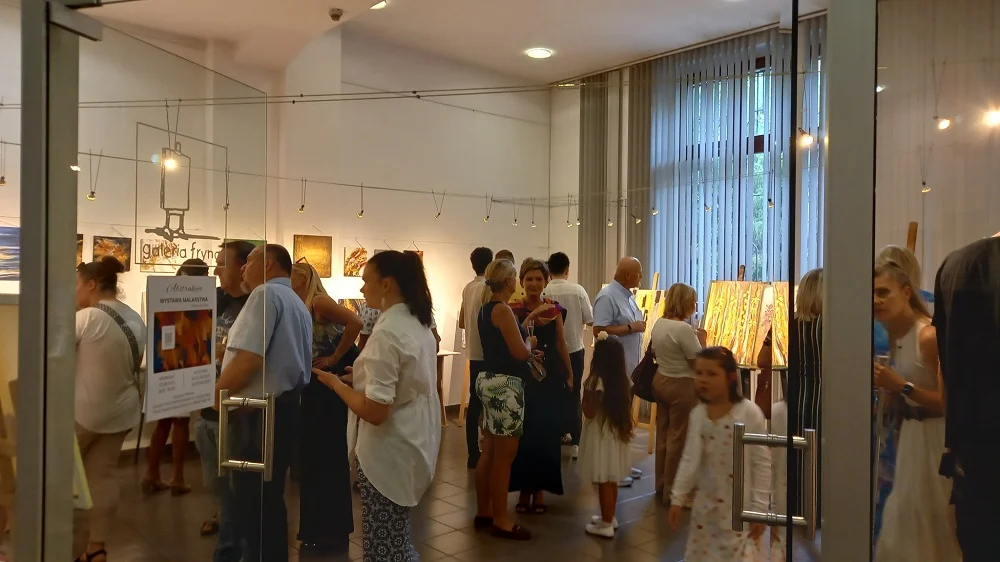 W świecie barw i emocji – trwa wystawa Heleny Żurke w Rudzie Śląskiej