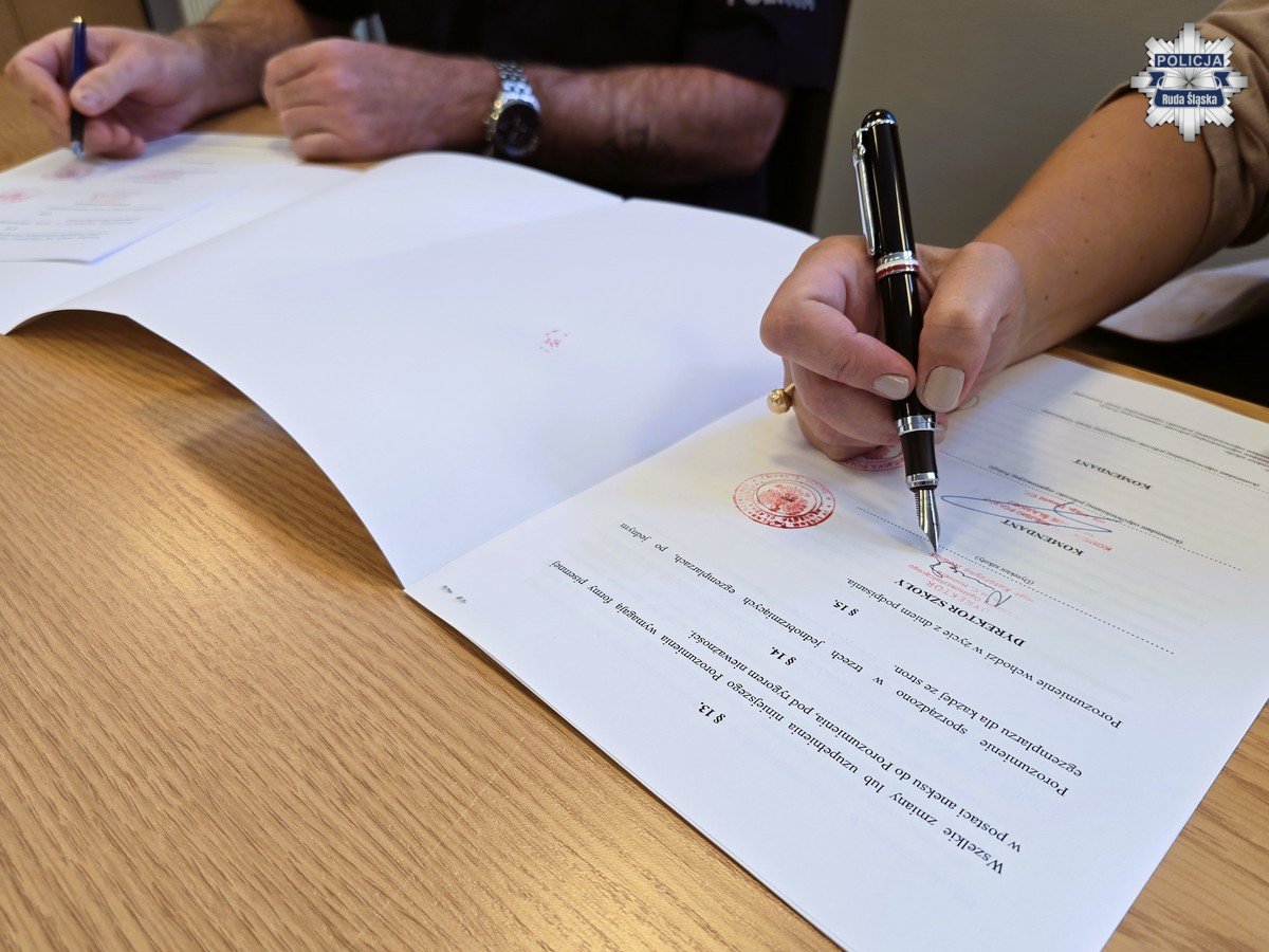 Nowa klasa mundurowa pod skrzydłami rudzkiej Policji