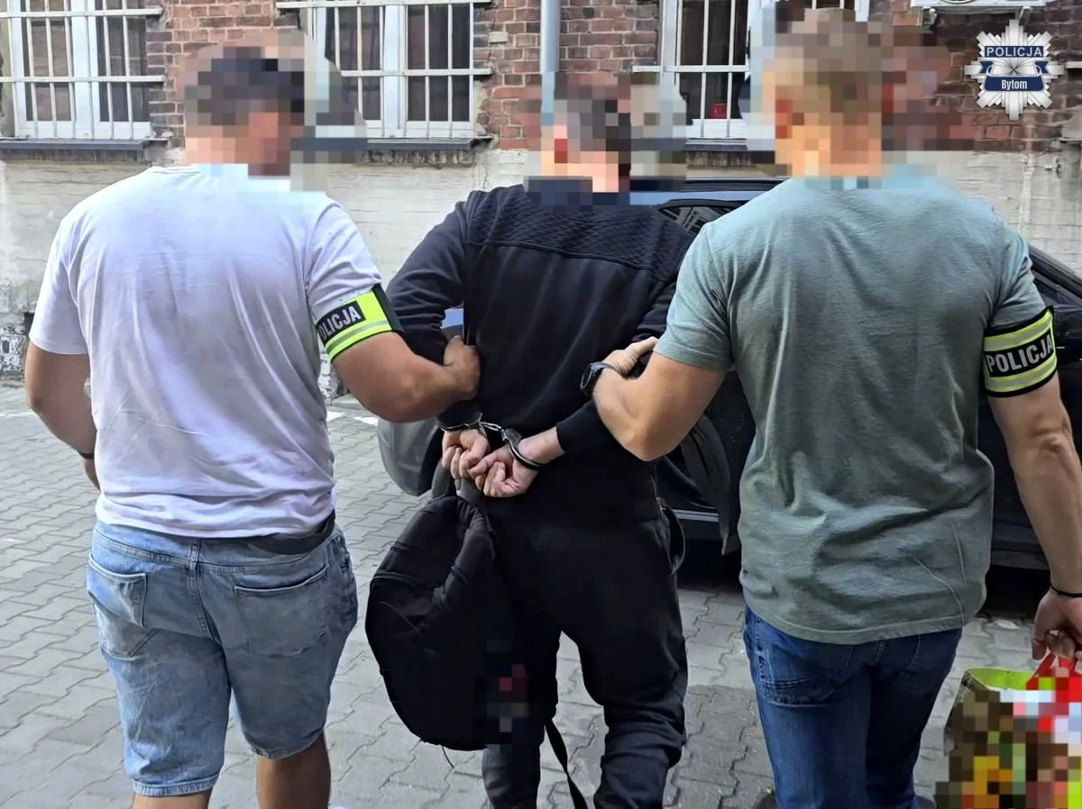 38-latek poszukiwany listem gończym zatrzymany w Zabrzu