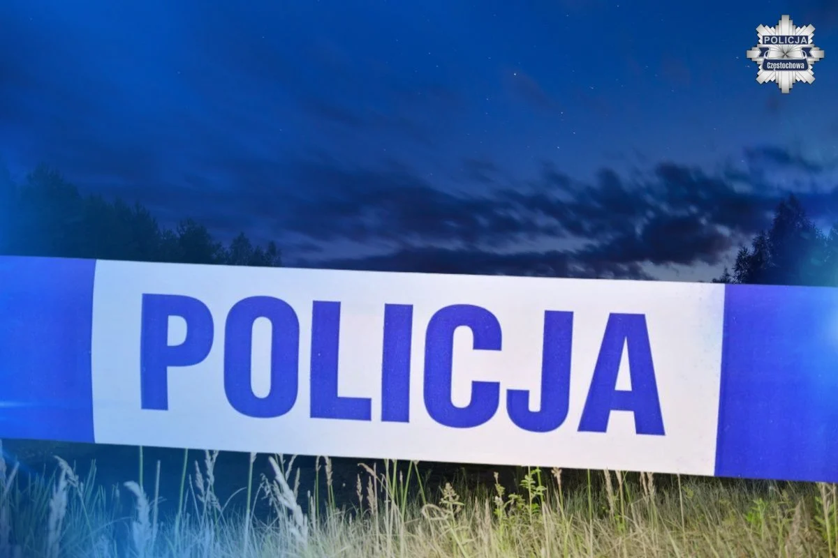 Tragedia w Częstochowie. Po rozboju na pielgrzymie, 34-latek utonął po ucieczce przed policją