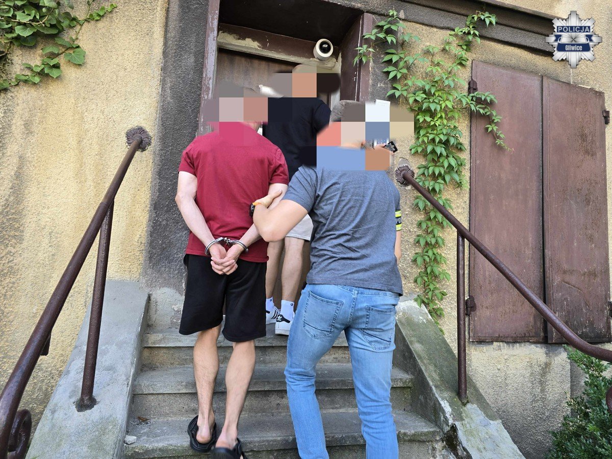 Zatrzymani mieszkańcy Gliwic posiadali duże ilości narkotyków