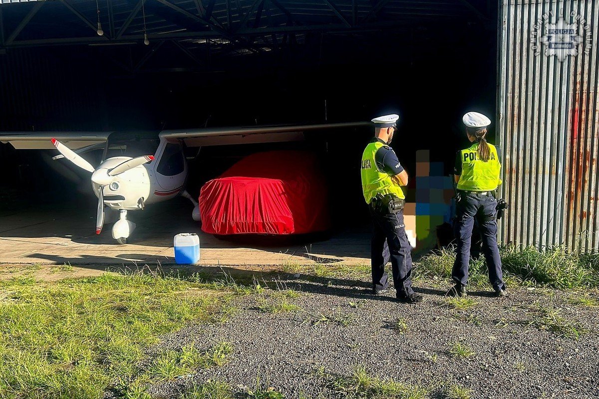 Mężczyzna sterował samolotem pod wpływem alkoholu