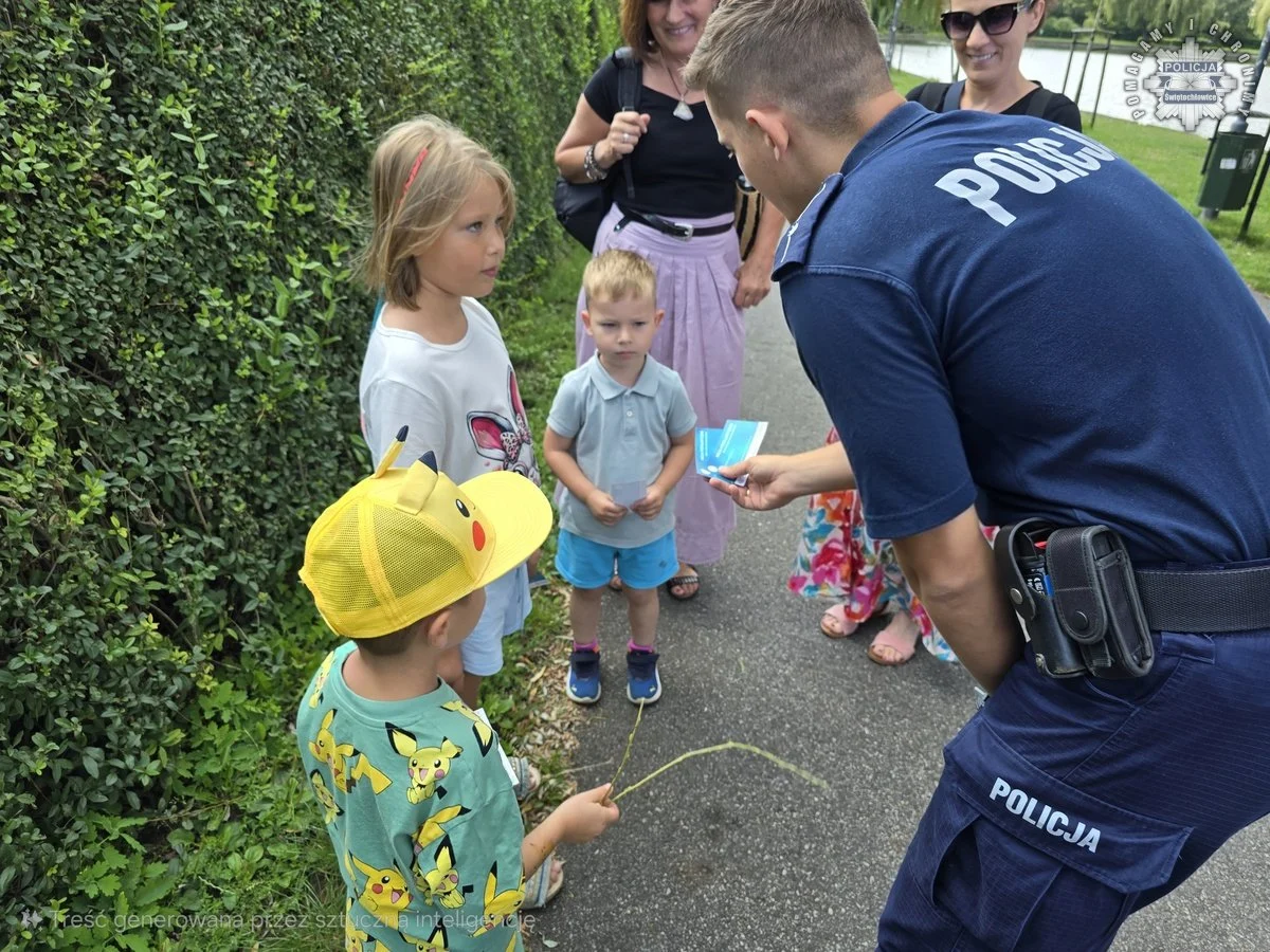 „Bilet na basen... zamiast mandatu” - kolejna odsłona letniej akcji profilaktycznej