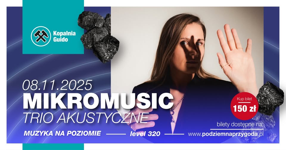 MIKROMUSIC trio akustyczne W KOPALNI GUIDO