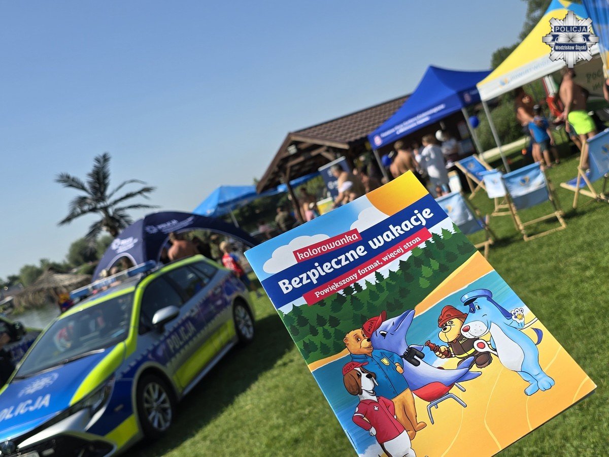 Bezpieczny wypoczynek nad wodą: akcja profilaktyczna w Ośrodku Wypoczynkowym "Olza"