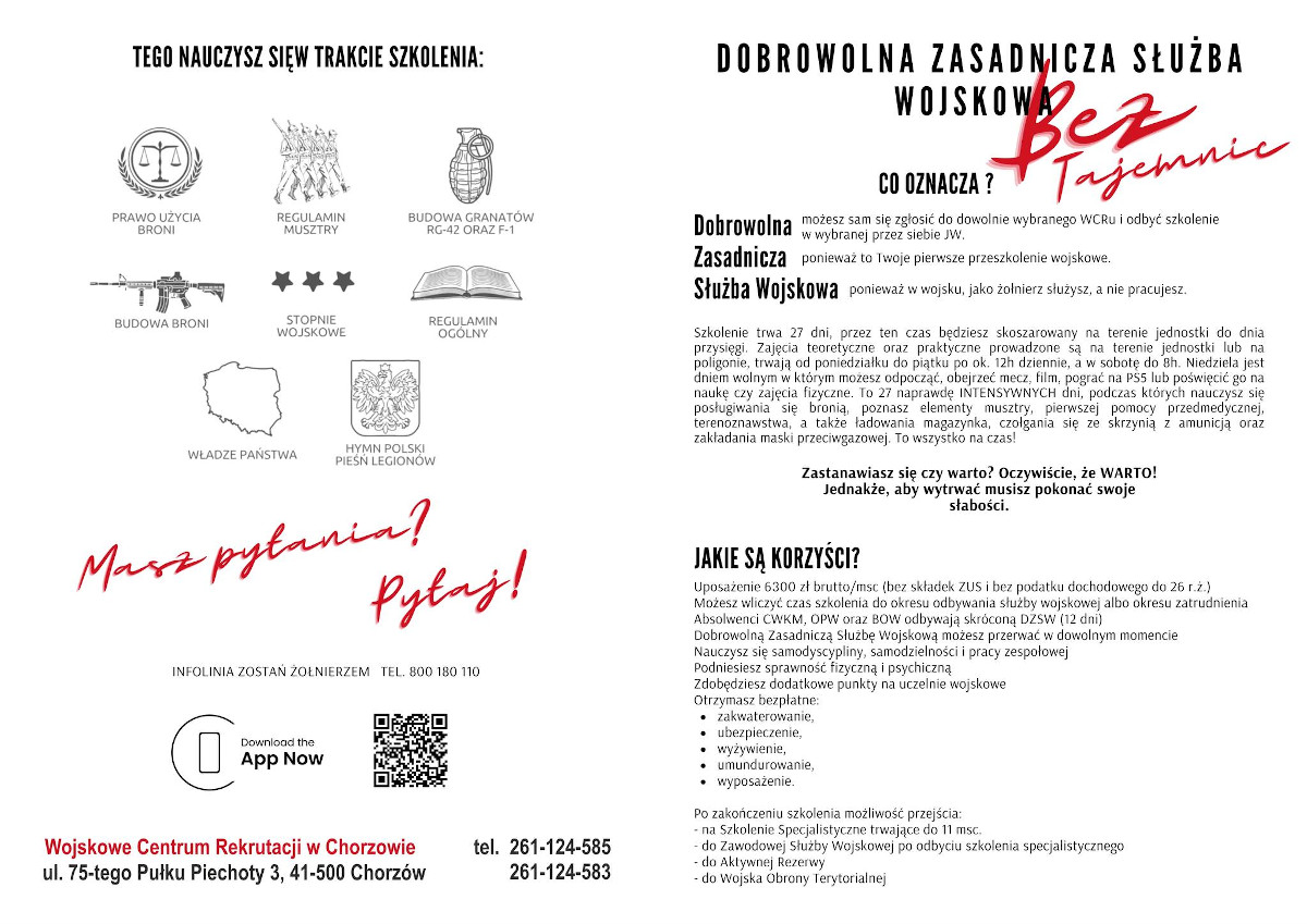 Mobilny Punkt Rekrutacyjny Wojskowego Centrum Rekrutacji w Siemianowicach