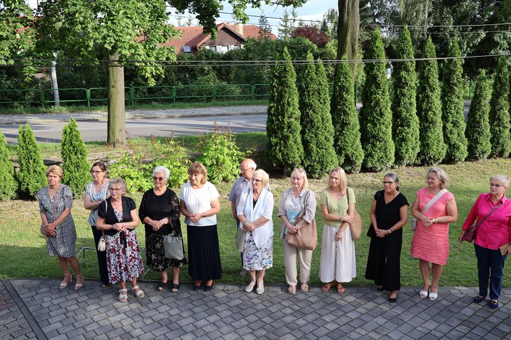 Odsłonięcie tablicy upamiętniającej Zygmunta Stuchlika / fot. Artur Pławski/ UM Orzesze