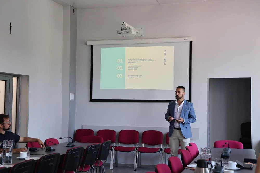 Spotkanie członków Orzeskiego Klastra Energii / fot. UM Orzesze