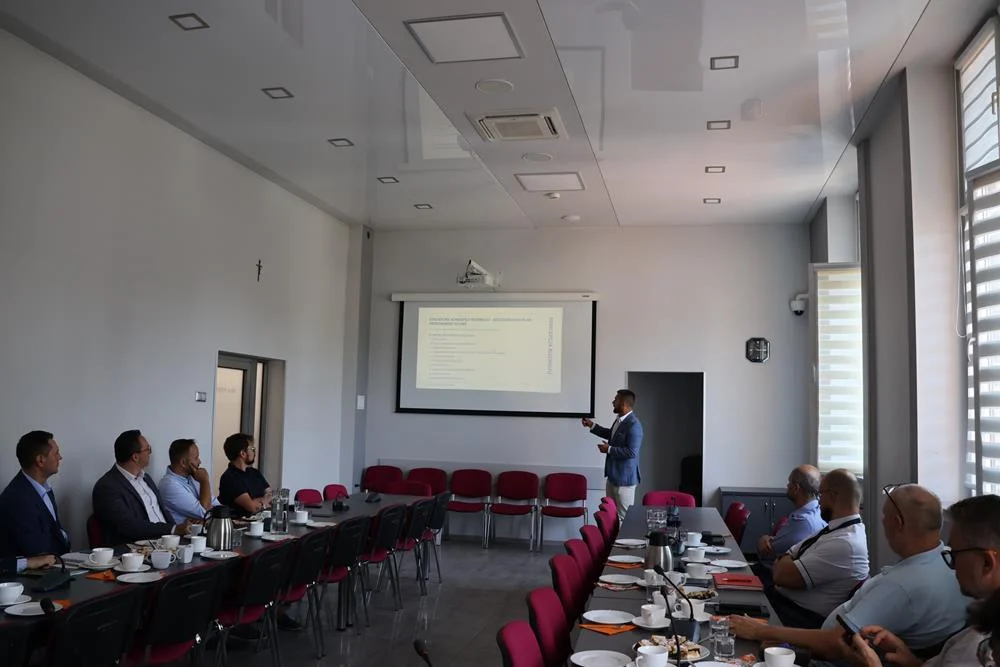 Spotkanie członków Orzeskiego Klastra Energii / fot. UM Orzesze