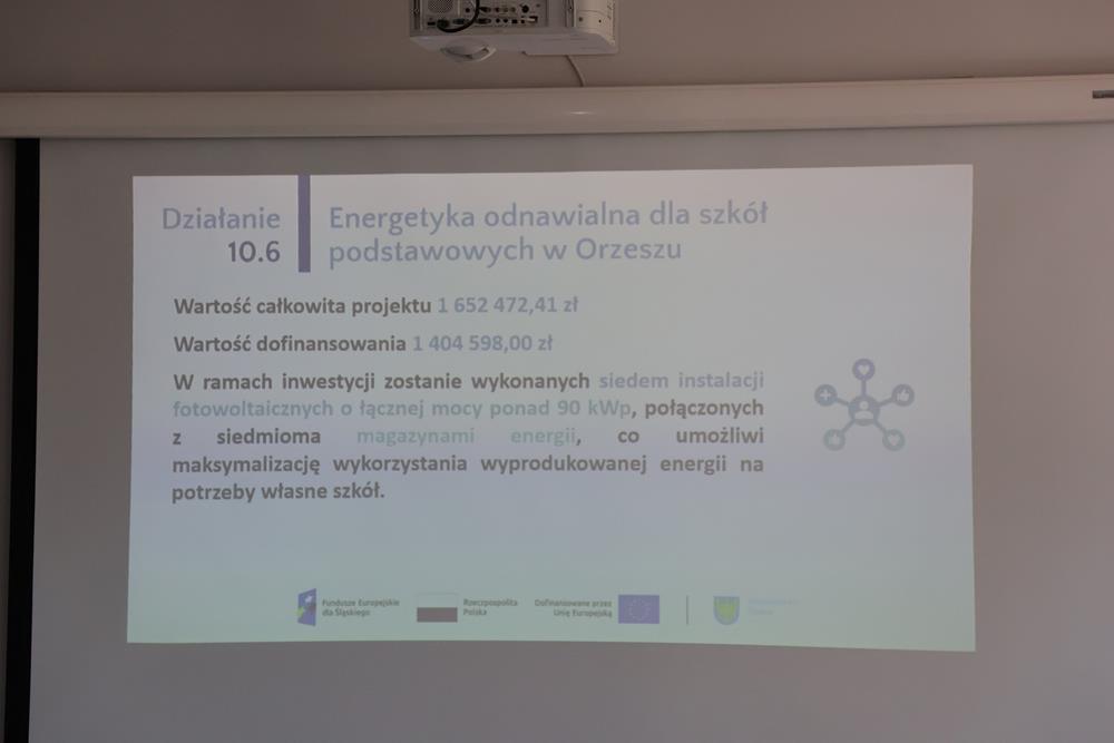 Spotkanie członków Orzeskiego Klastra Energii / fot. UM Orzesze