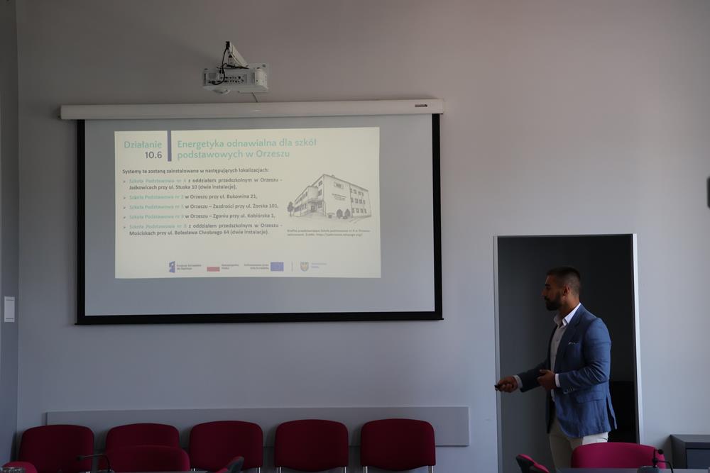 Spotkanie członków Orzeskiego Klastra Energii / fot. UM Orzesze