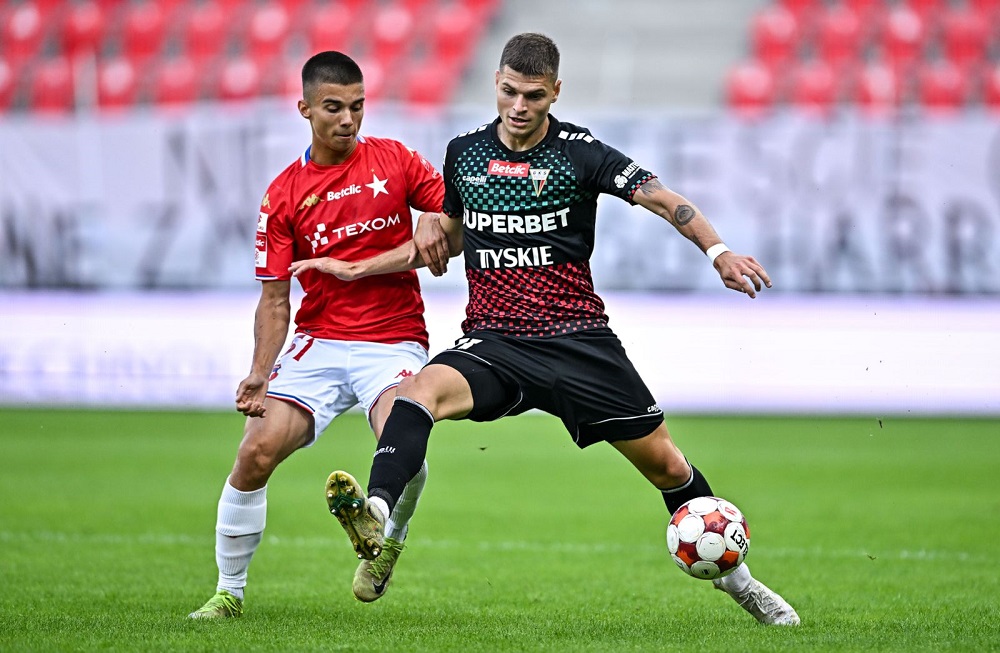 GKS Tychy przegrywa z Wisłą Kraków 3:4