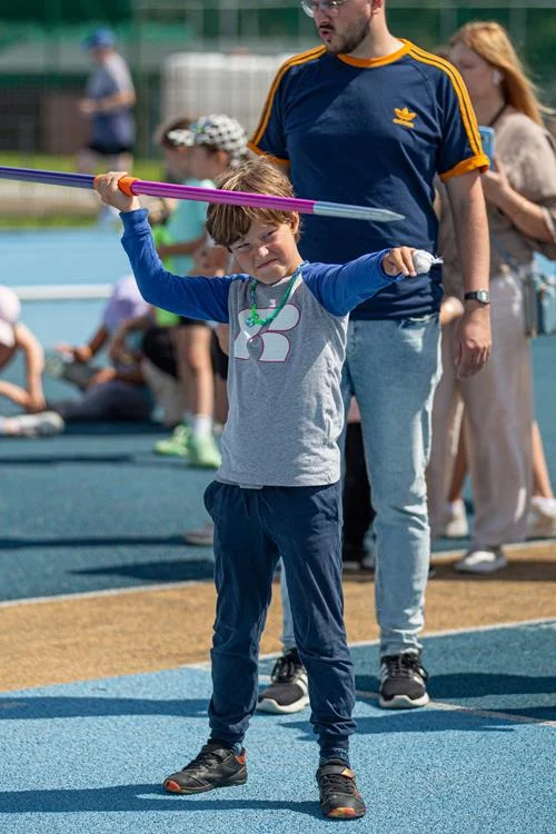 Zwiedzanie Stadionu Lekkoatletycznego w Tychach / fot. Artur Pławski, Muzeum Miejskie w Tychach