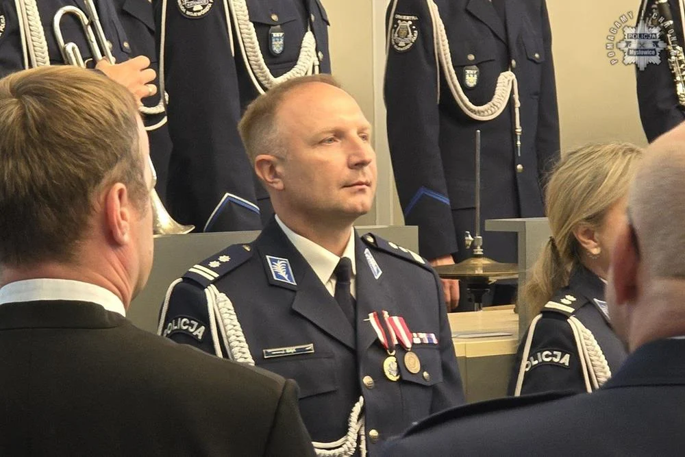 Uhonorowanie Mysłowickich policjantów / fot. KMP Mysłowice