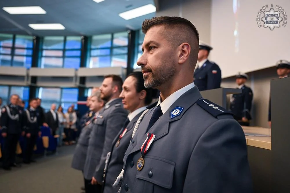 Uhonorowanie Mysłowickich policjantów / fot. KMP Mysłowice