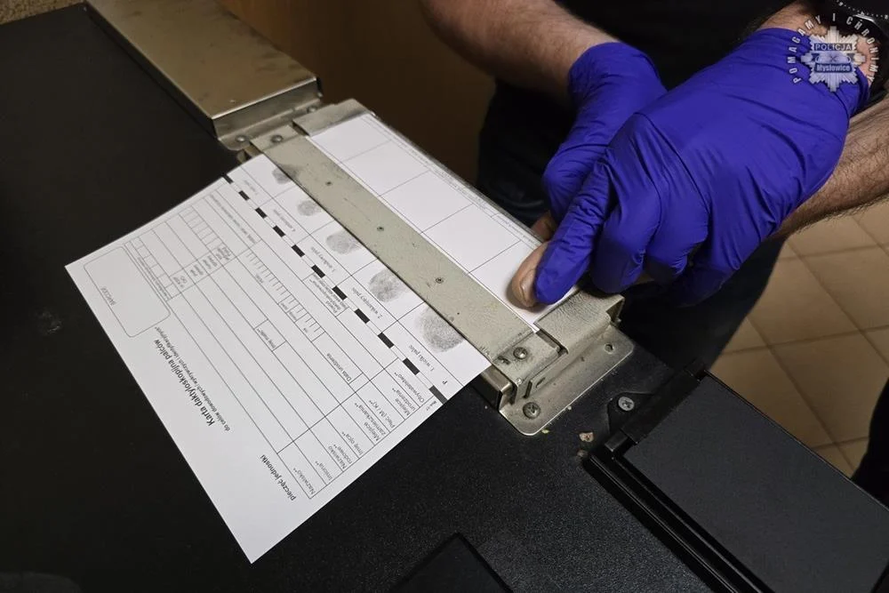 50-latek zatrzymany z narkotykami / fot. KMP Mysłowice