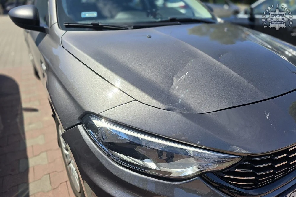 Wypadek z udziałem rowerzysty na ul. Laryskiej – rowerzysta trafił do szpitala