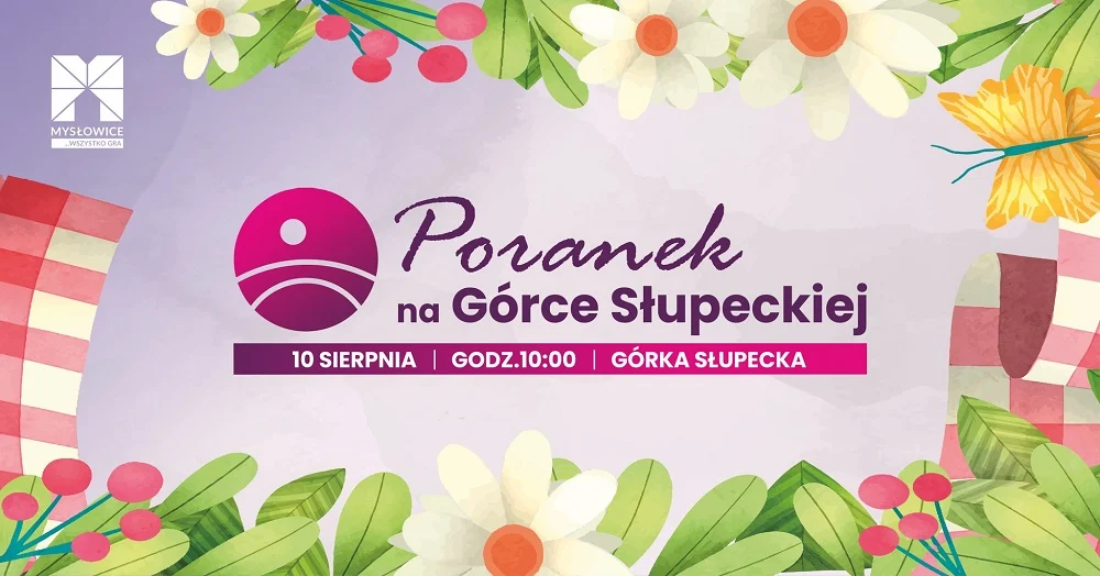 Spędź poranek na Górce Słupeckiej – joga, dmuchańce i słodkie przysmaki