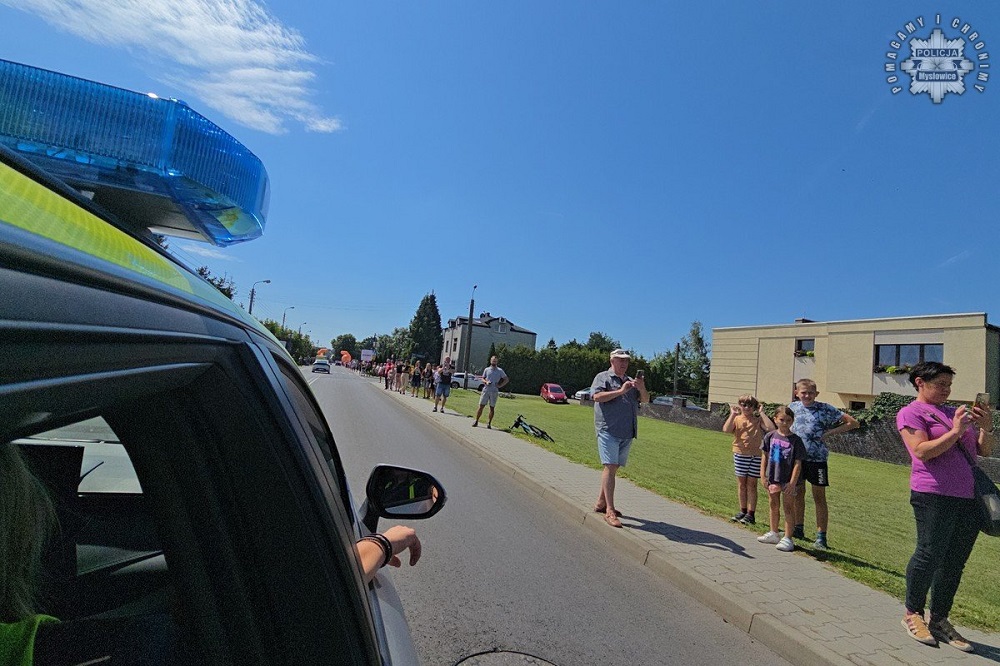 Policja, Straż Miejska i OSP zabezpieczyły Tour de Pologne w Mysłowicach