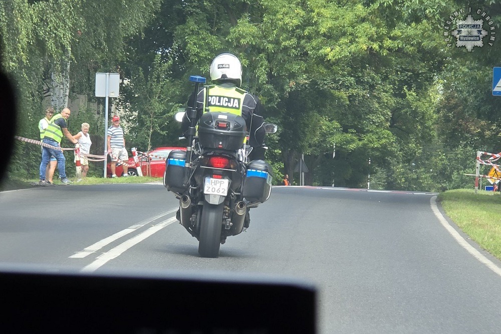 Policja, Straż Miejska i OSP zabezpieczyły Tour de Pologne w Mysłowicach
