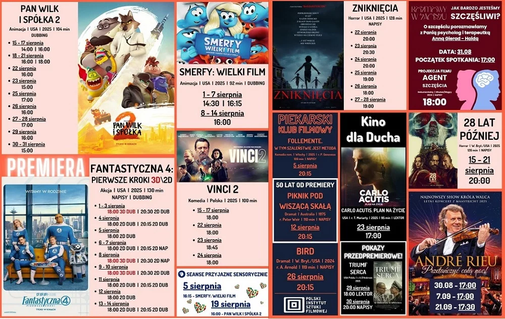 Sierpień w Kinie Zacisze